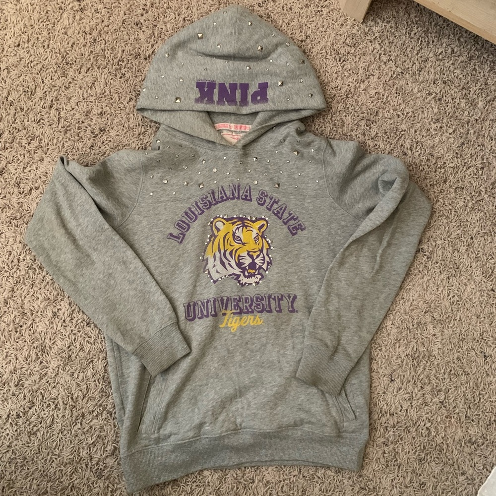 PINK Victoria’s Secret LSU hoodie